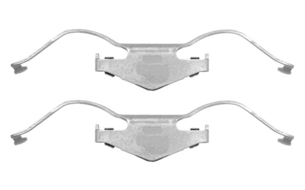 HELLA Accessory Kit, brake caliper - K0258 - for e.g. OPEL / SAAB / VAUXHALL 8DZ355201-491