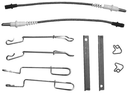HELLA Accessory Kit, disc brake pad - K0144 - for e.g. MERCEDES-BENZ 8DZ355203-011