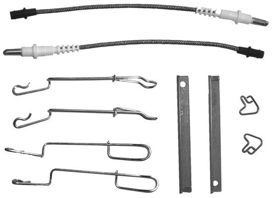 HELLA Accessory Kit, disc brake pad - K0144 - for e.g. MERCEDES-BENZ 8DZ355203-011