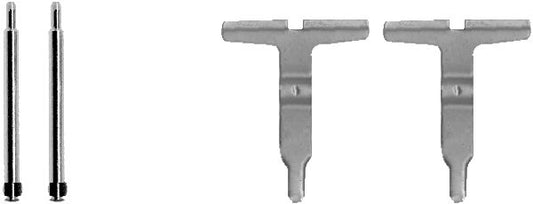 HELLA Accessory Kit, disc brake pad - K0100 - for e.g. CHRYSLER / MERCEDES-BENZ 8DZ355202-651