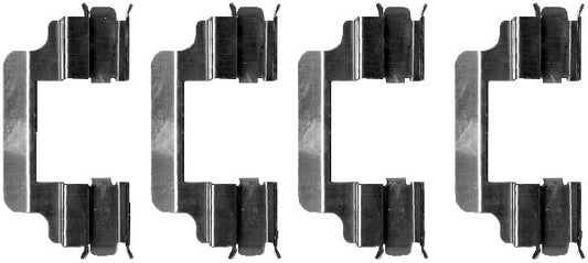 HELLA Accessory Kit, disc brake pad - K0110 - for e.g. CITROEN / FIAT / LANCIA / MERCE 8DZ355202-711