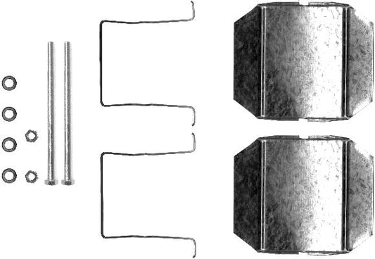 HELLA Accessory Kit, disc brake pad - K0114 - for e.g. CITROEN 8DZ355202-751
