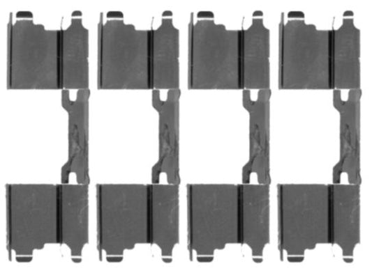 HELLA Accessory Kit, disc brake pad - K0223 - for e.g. DODGE / FREIGHTLINER / MERCEDES 8DZ355203-501