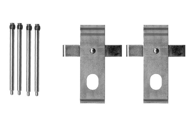 HELLA Accessory Kit, disc brake pad - K0154 - for e.g. BMW 8DZ355203-111