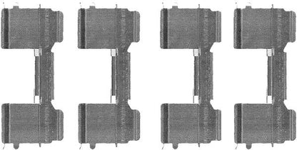 HELLA Accessory Kit, disc brake pad - K0431 - for e.g. CITROEN / FIAT / PEUGEOT 8DZ355205-041
