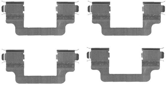 HELLA Accessory Kit, disc brake pad - K0183 - for e.g. LAND ROVER 8DZ355203-311