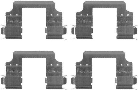 HELLA Accessory Kit, disc brake pad - K0184 - for e.g. LAND ROVER 8DZ355203-321