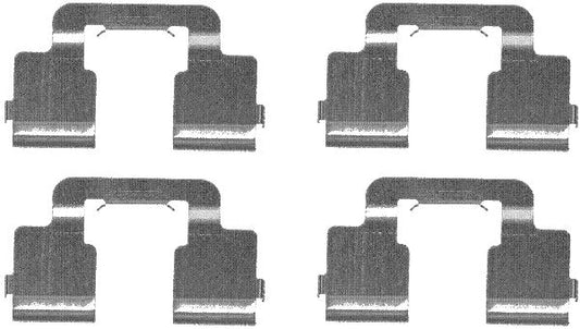HELLA Accessory Kit, disc brake pad - K0186 - for e.g. CITROEN / FIAT / PEUGEOT 8DZ355203-341