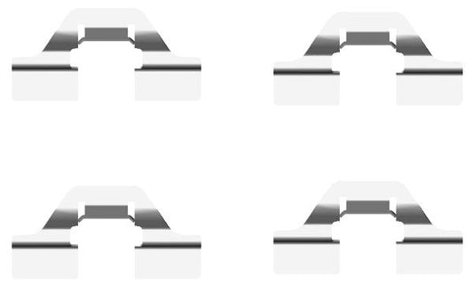 HELLA Accessory Kit, disc brake pad - K0174 - for e.g. CITROEN / PEUGEOT 8DZ355203-231