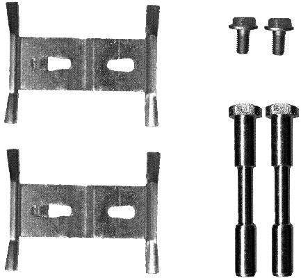 HELLA Accessory Kit, disc brake pad - K0165 - for e.g. AUDI / PORSCHE / VOLKSWAGEN 8DZ355203-181