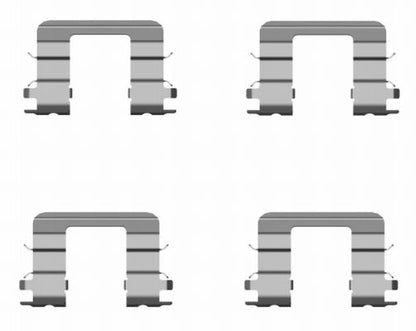 HELLA Accessory Kit, disc brake pad - K0302 - for e.g. DODGE / HYUNDAI / KIA 8DZ355204-131