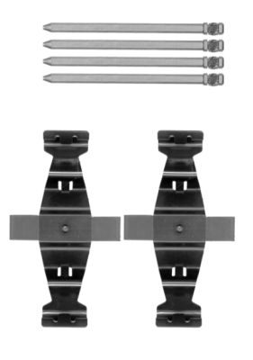 HELLA Accessory Kit, disc brake pad - K0314 - for e.g. MERCEDES-BENZ 8DZ355204-241