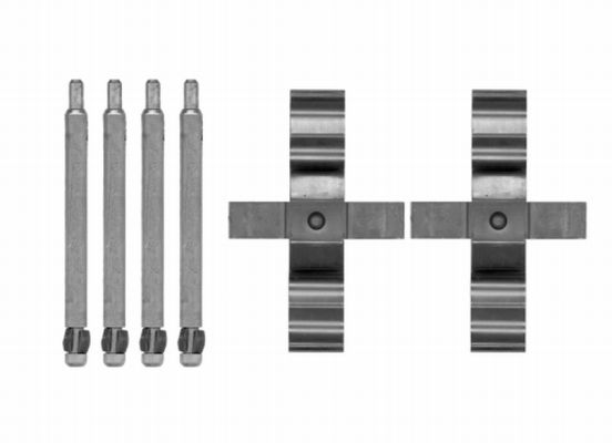HELLA Accessory Kit, disc brake pad - K0317 - for e.g. MERCEDES-BENZ 8DZ355204-261