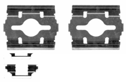 HELLA Accessory Kit, disc brake pad - K0234 - for e.g. CITROEN / FIAT / PEUGEOT 8DZ355203-581