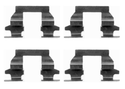 HELLA Accessory Kit, disc brake pad - K0253 - for e.g. INFINITI / NISSAN / RENAULT 8DZ355203-751