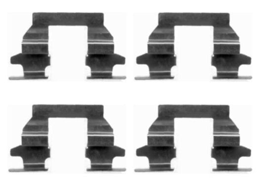 HELLA Accessory Kit, disc brake pad - K0253 - for e.g. INFINITI / NISSAN / RENAULT 8DZ355203-751
