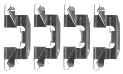 HELLA Accessory Kit, disc brake pad - K0254 - for e.g. MAZDA / NISSAN 8DZ355203-761
