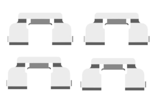 HELLA Accessory Kit, disc brake pad - K0259 - for e.g. DACIA / LADA / NISSAN / RENAULT 8DZ355203-801