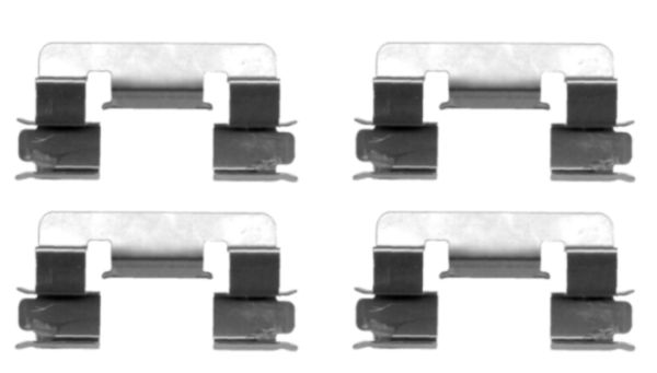 HELLA Accessory Kit, disc brake pad - K0265 - for e.g. TOYOTA 8DZ355203-841