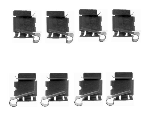 HELLA Accessory Kit, disc brake pad - K0268 - for e.g. LEXUS / TOYOTA 8DZ355203-871