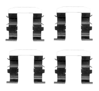 HELLA Accessory Kit, disc brake pad - K0345 - for e.g. KIA 8DZ355204-501
