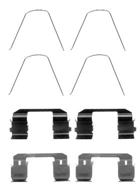 HELLA Accessory Kit, disc brake pad - K0359 - for e.g. HONDA 8DZ355204-641
