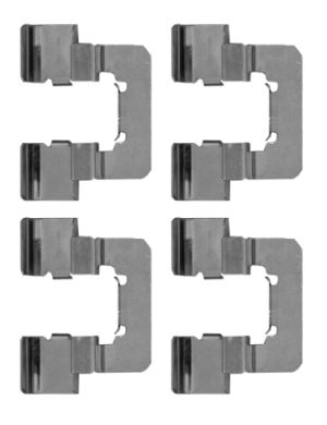 HELLA Accessory Kit, disc brake pad - K0369 - for e.g. CHEVROLET / HOLDEN / OPEL / SAA 8DZ355204-741