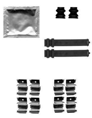 HELLA Accessory Kit, disc brake pad - K0454 - for e.g. MITSUBISHI 8DZ355205-251