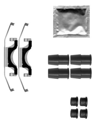 HELLA Accessory Kit, brake caliper - K0463 - for e.g. BRABUS / MERCEDES-BENZ 8DZ355205-491