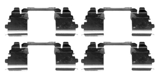 HELLA Accessory Kit, disc brake pad - K0477 - for e.g. IVECO 8DZ355205-401