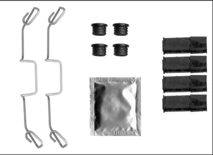 HELLA Accessory Kit, brake caliper - K0687 - for e.g. FORD / SEAT / VOLKSWAGEN 8DZ355205-611