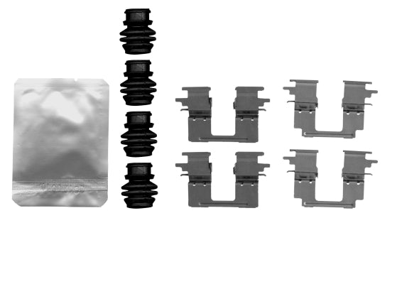 HELLA Accessory Kit, disc brake pad - K0691 - for e.g. CITROEN / MAZDA / MITSUBISHI /  8DZ355206-021