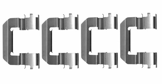 HELLA Accessory Kit, disc brake pad - K0693 8DZ355206-681