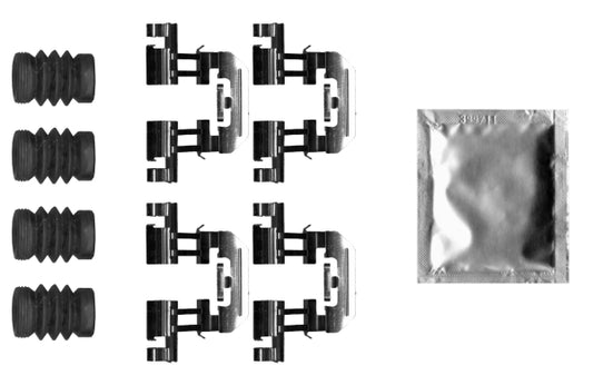 HELLA Accessory Kit, disc brake pad 8DZ355207-251
