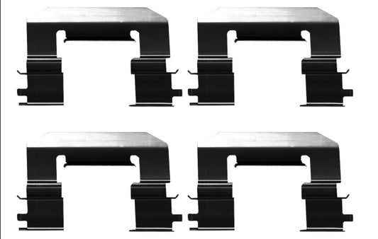 HELLA Accessory Kit, disc brake pad - K0708 8DZ355206-341