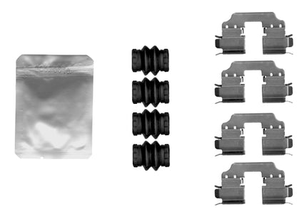 HELLA Accessory Kit, disc brake pad - K0741 8DZ355206-351