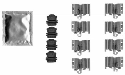 HELLA Accessory Kit, disc brake pad - K0804 8DZ355206-761