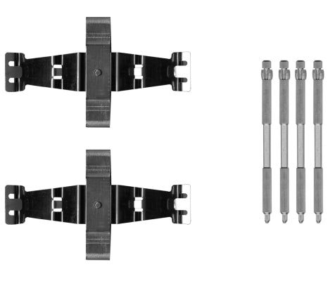 HELLA Accessory Kit, disc brake pad - K0748 8DZ355206-291