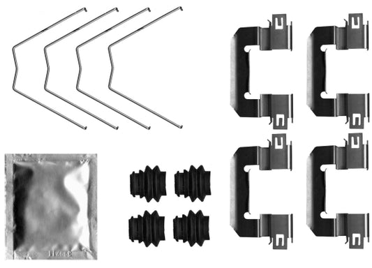 HELLA Accessory Kit, brake caliper - K0785 8DZ355205-741