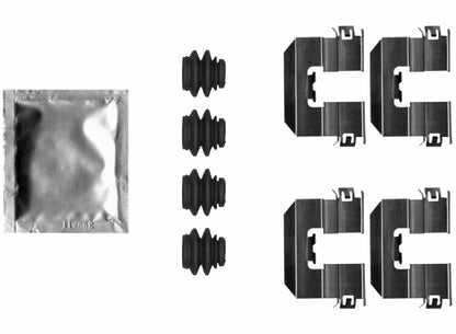HELLA Accessory Kit, disc brake pad 8DZ355207-161