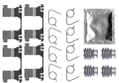 HELLA Accessory Kit, disc brake pad - K0754 8DZ355206-791