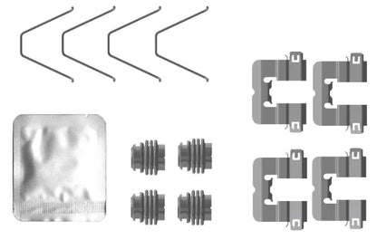 HELLA Accessory Kit, disc brake pad 8DZ355207-221