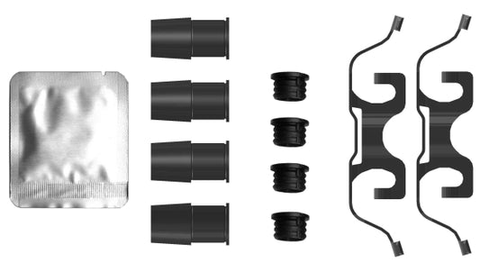 HELLA Accessory Kit, brake caliper - K0757 8DZ355206-421