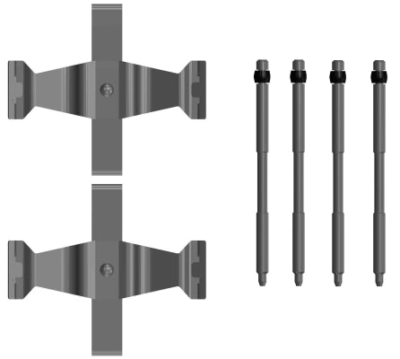 HELLA Accessory Kit, disc brake pad - K0765 8DZ355206-441
