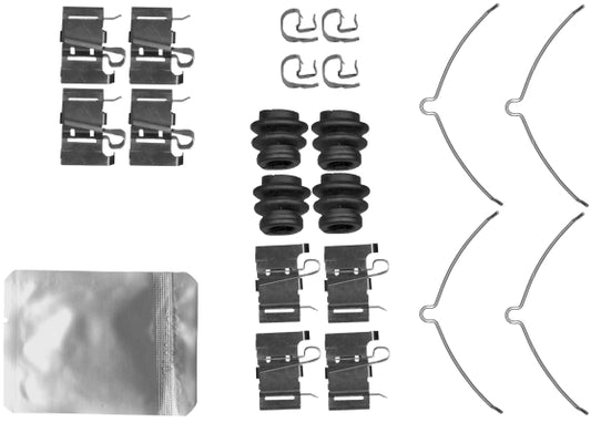 HELLA Accessory Kit, disc brake pad 8DZ355206-781