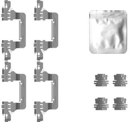 HELLA Accessory Kit, disc brake pad 8DZ355207-271