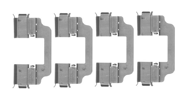 HELLA Accessory Kit, disc brake pad 8DZ355207-051