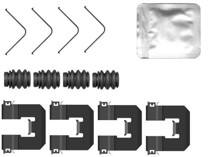 HELLA Accessory Kit, disc brake pad 8DZ355207-111