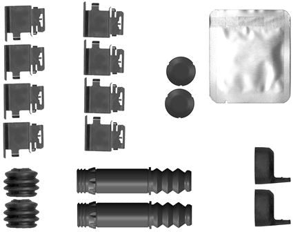 HELLA Accessory Kit, disc brake pad 8DZ355207-411