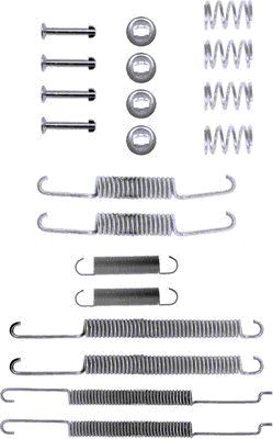 HELLA Accessory Kit, brake shoes - X0054 - for e.g. AUDI / SEAT / VOLKSWAGEN 8DZ355200-141